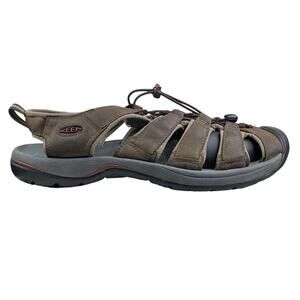 Keen Mens Newport Brown Leather Trail Hiking Sandal Size US 12